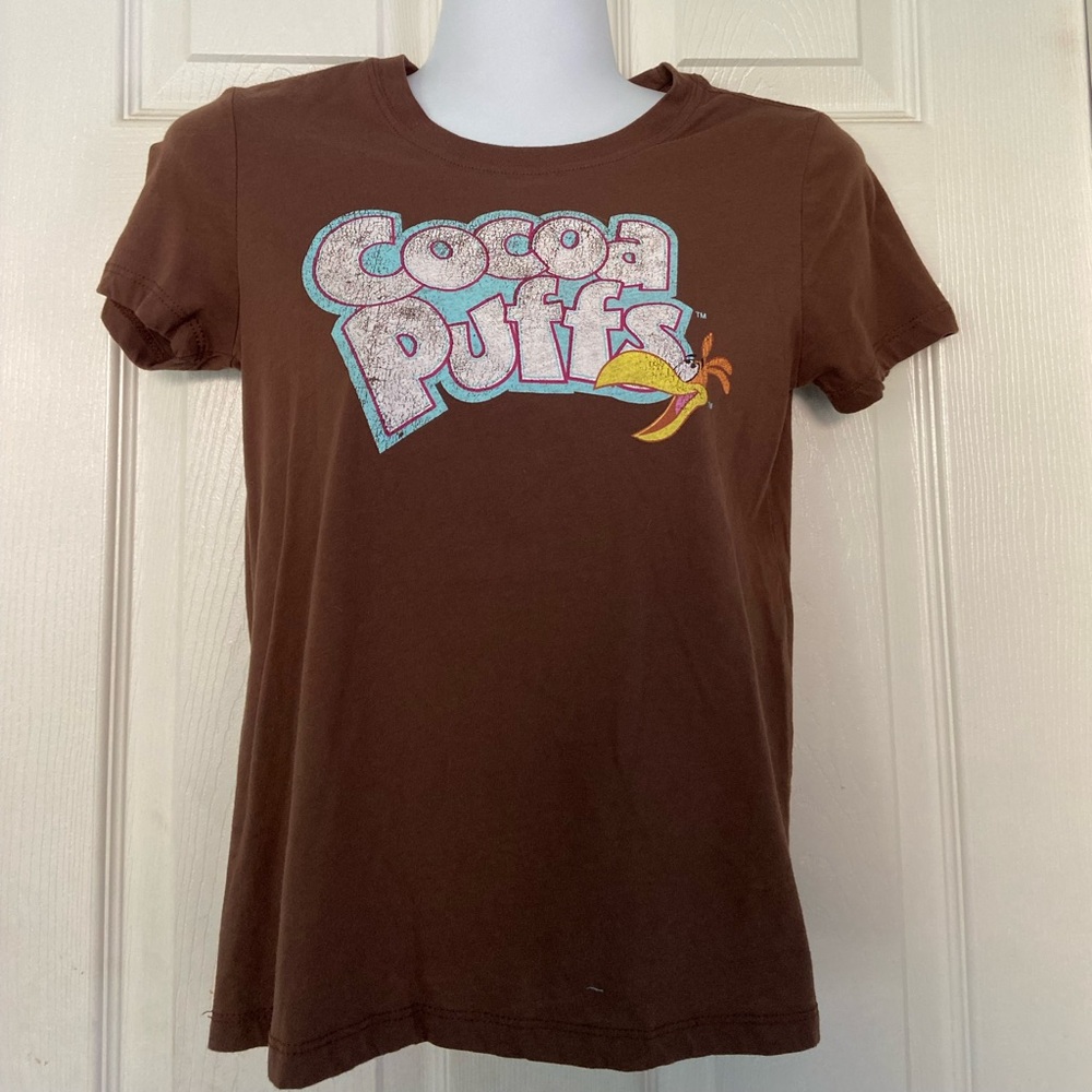 Brown Cocoa Puffs Graphic T-Shirt